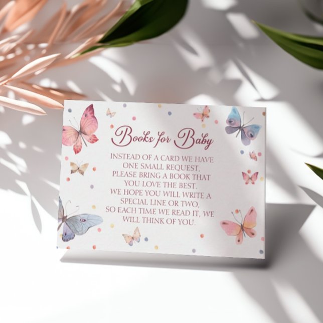 Libros pastorales blandos de mariposa para tarjeta (Subido por el creador)