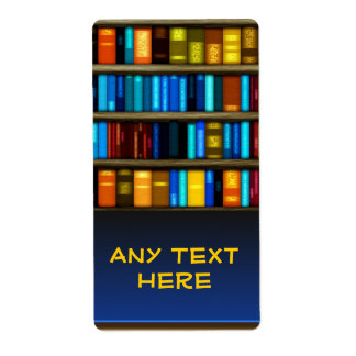 Libros personalizados En Etiquetas Pegatinas De Li