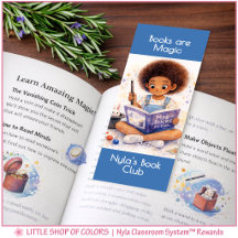 Libros son magia Personalizado para Amantes de los