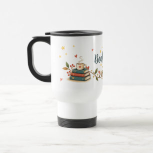 Libros, Té y Yo   Taza de viaje para amantes de lo