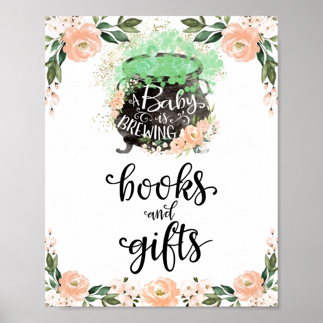 Libros y Regalos Señal de Fiesta de Cumpleaños par (Frente)