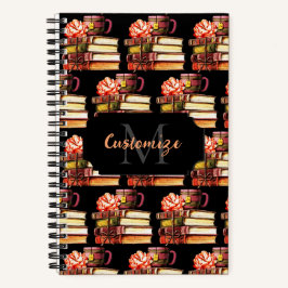 Libros Y Té Negros Personalizados