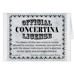 Licencia Concertina