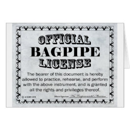 Licencia de Bagpipe