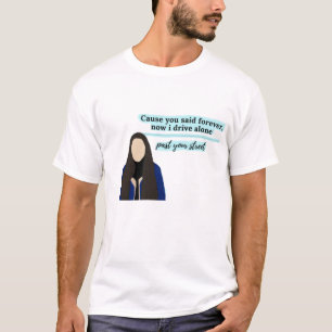 licencia de conducir de olivia rodrigo camiseta