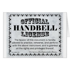 Licencia de Handbell