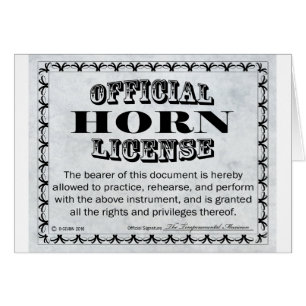 Licencia de Horn