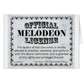 Licencia de Melodeon