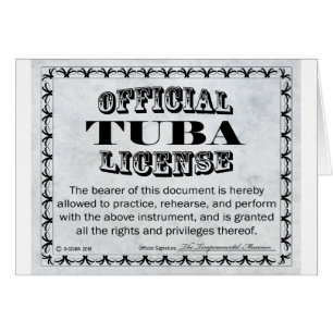 Licencia de Tuba