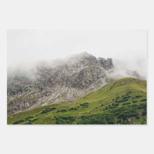 Lichtenstein Alps Hojas de Papel de Envoltura