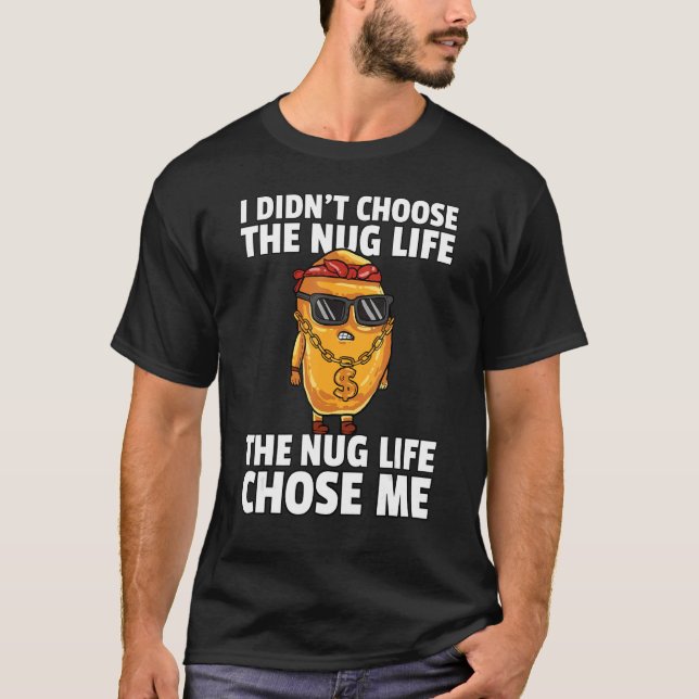 Licitaciones por vida nug de la camiseta nugget de (Anverso)