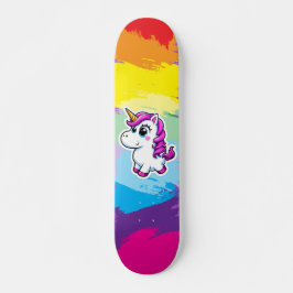 Licorne arc en ciel Skateboard