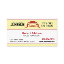 Liderazgo de coches, tarjeta de presentación de lo