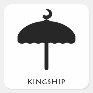 Liderazgo ( Ohene Kyinie ) Pegatina de Símbolo Adi