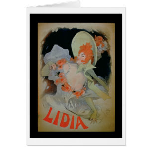 "Lidia", 1895 (litho del color)