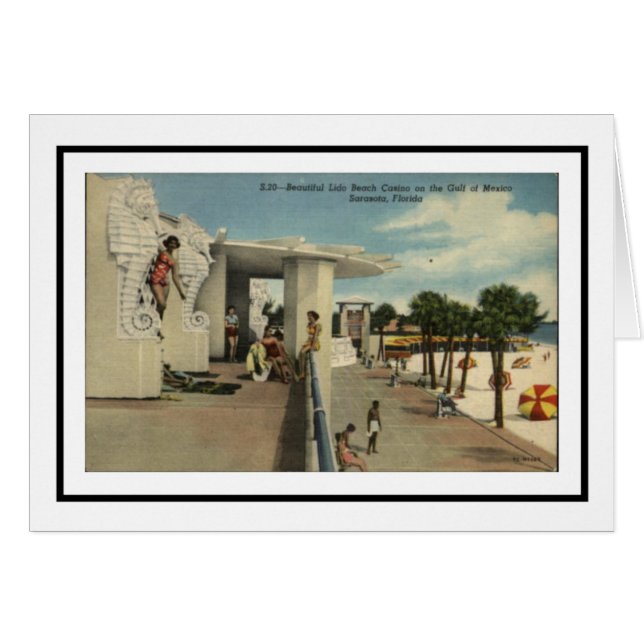 Lido Beach Casino Sarasota, Florida (Anverso (Horizontal))