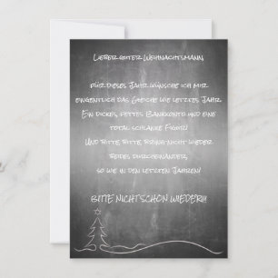 Lieber guter Weihnachtsmann