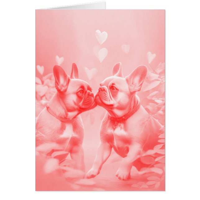 Liebesdoggen Karte (Frente)