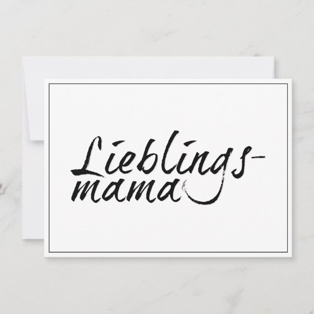 Lieblingsmama (Anverso)