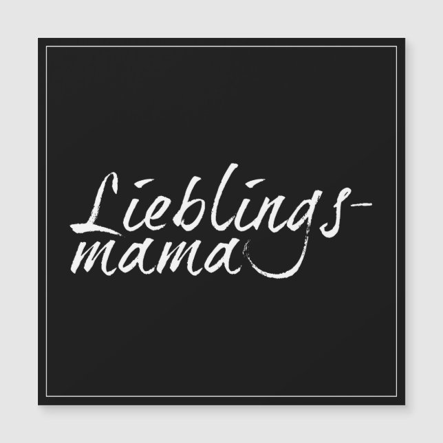 Lieblingsmama - weiß 00001 (Anverso)