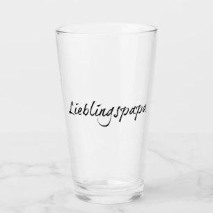 Lieblingspapa - schwarzer Schriftzug 00001