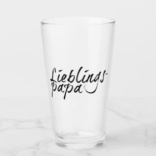 Lieblingspapa - schwarzer Schriftzug 00001