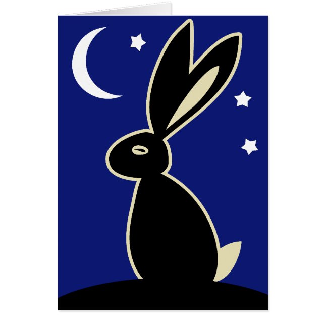 Liebres en el crepúsculo (Frente)