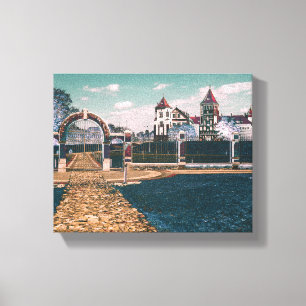 Lienzo Б de Bielorruе л а р с у Frь del Castillo de Mir s