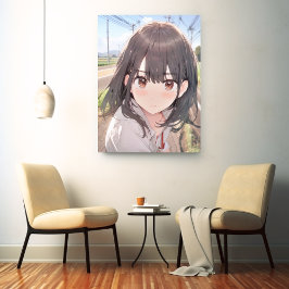 Lienzo アートパネル Art Panel|ん??寿司娘 GenerativeAI