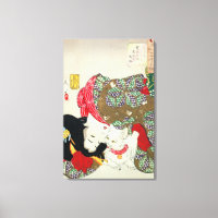 猫 が 好 き, 芳 me encantan los gatos, Yoshitoshi, Ukiy