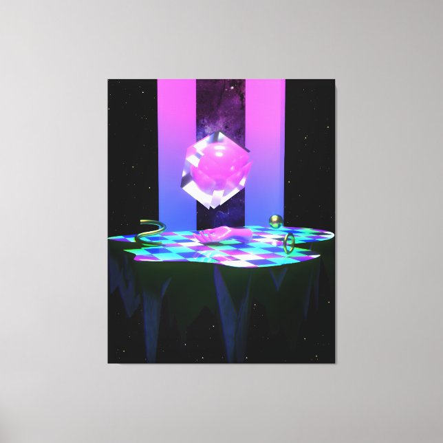 Lienzo ｔｈｅ　ｉｓｌａｎｄ　は ヾ (Anverso)