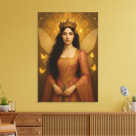 Lienzo 005_A fairy princess in rose pink.