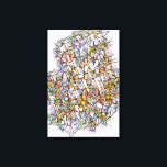 Lienzo 1000 colores grises<br><div class="desc">Impresión de lienzo "A 1000 Colores de Gris"</div>