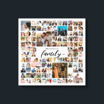 Lienzo 100 Fotos Collage Fotos Personalizadas de Familia<br><div class="desc">Convierte tus fotos favoritas en una impresionante pieza de arte para la pared. Este póster de collage de fotos personalizado es la forma perfecta de contar tu historia, capturando toda una vida de recuerdos en una hermosa exhibición. Con un 100% de personalización, puedes subir fácilmente tus propias fotos y personalizar...</div>