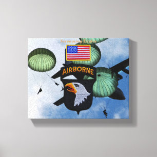 Lienzo 101.ª avispa de veteranos veteranos con águilas gr