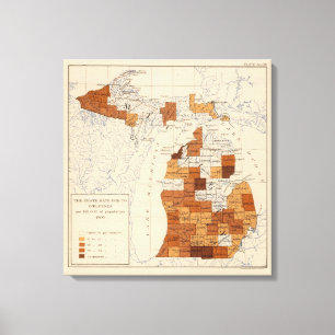 Lienzo 108 gripe Michigan