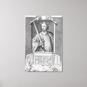 Lienzo 1239-1307) reyes de Edward I (de Inglaterra a