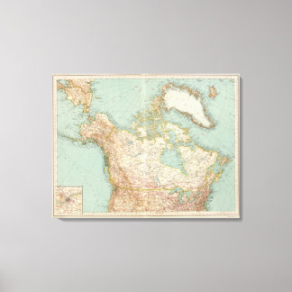 Lienzo 12526 Canadá, Alaska, Groenlandia