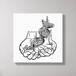 Lienzo 12" x 12", 1,5", sencillo