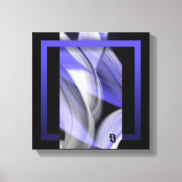 Lienzo 12x12" Lavender Moon Trend Abstract Art Violet