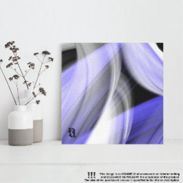 Lienzo 12x12" Lavender Moon Trend Abstract Art Violet