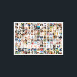 Lienzo 150 Fotos Collage de Fotos Personalizado Cuadrícul<br><div class="desc">Convierte tus fotos favoritas en una impresionante pieza de arte para la pared. Este póster de collage de fotos personalizado es la forma perfecta de contar tu historia, capturando toda una vida de recuerdos en una hermosa exhibición. Con un 100% de personalización, puedes subir fácilmente tus propias fotos y personalizar...</div>