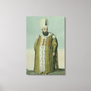 Lienzo 1546-95) sultanes III de Amurath (Murad) (1574-95,