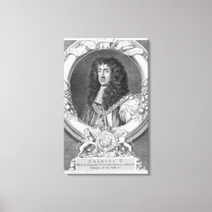Lienzo 1630-85) reyes de Charles II (de Gran Bretaña y d