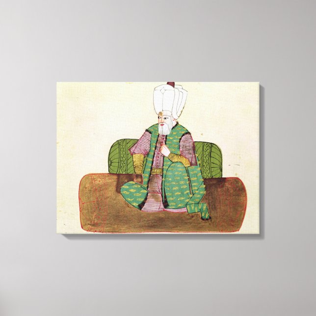 Lienzo 1971 Sultan Suleyman I (Anverso)