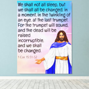Lienzo 1 Cor. 15:51-52