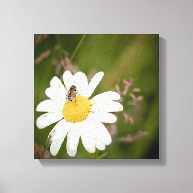 Lienzo 1x1 Colección, Flor con miel (Anverso)