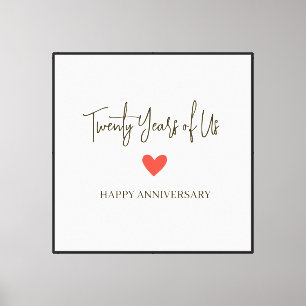 Lienzo 20º Aniversario – Veinte Años de Nosotros