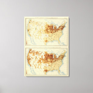 Lienzo 20 naturales de las naciones germánicas 1890