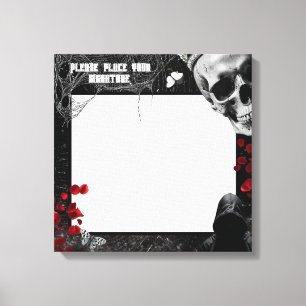 Lienzo 20"x20" Canvas de firma que persiguen a Adeline Za